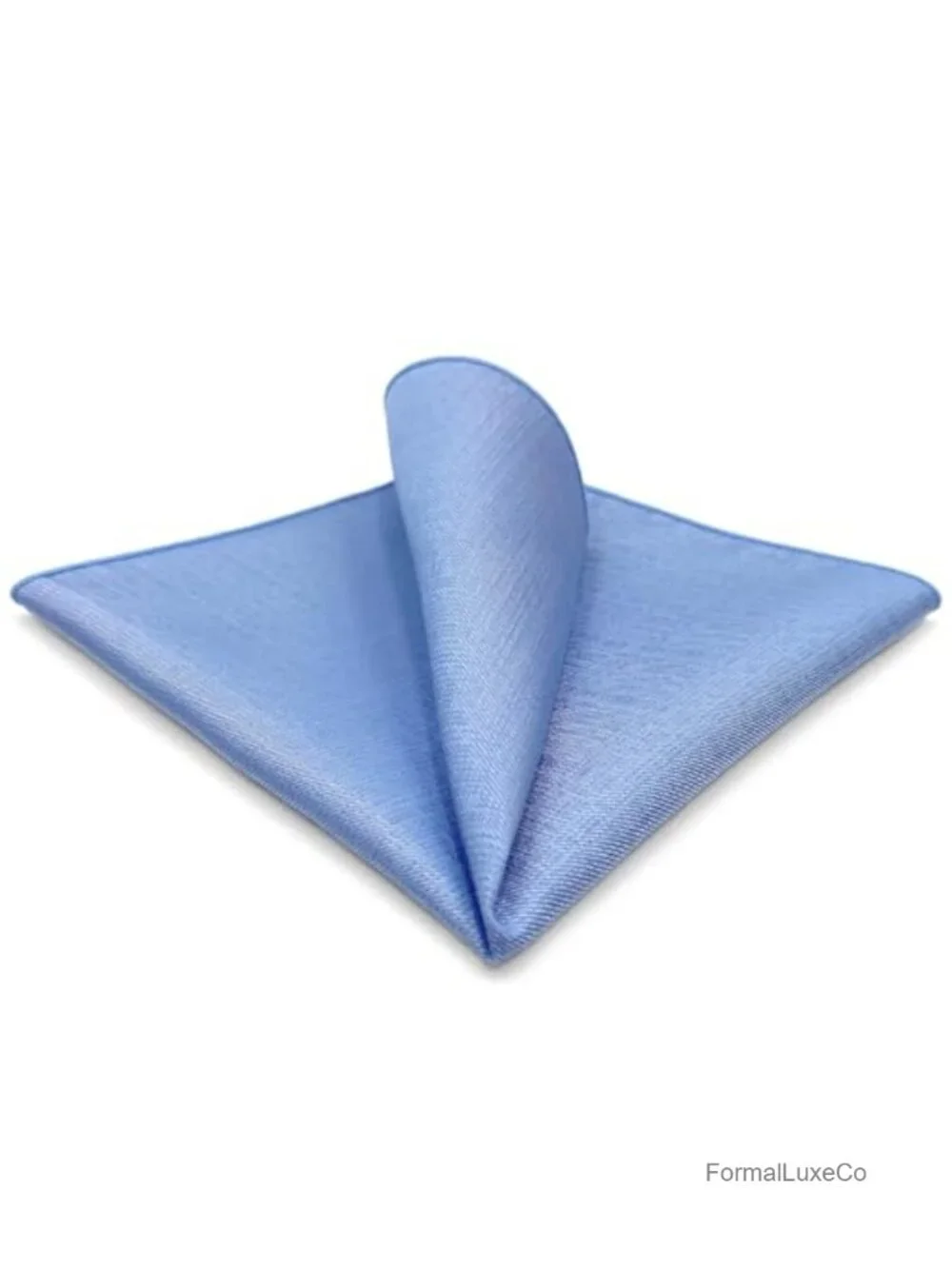 Solid Color Silk Blend Jacquard Pocket Square for Suit Wedding Business